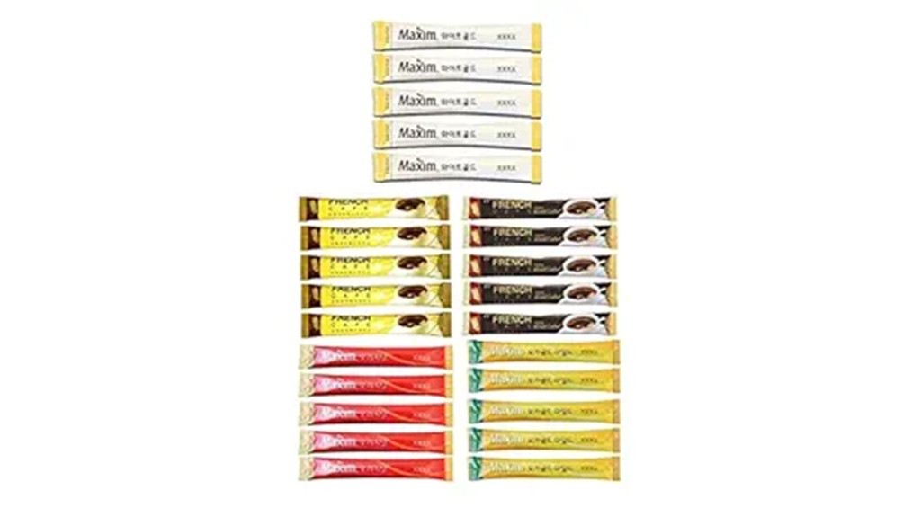 korean instant coffee variety
