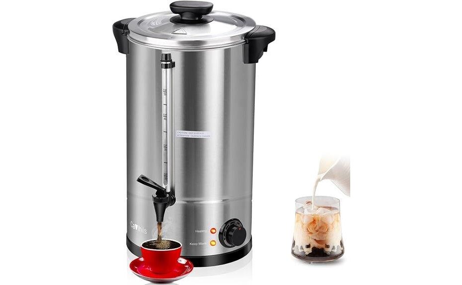 large capacity coffee maker
