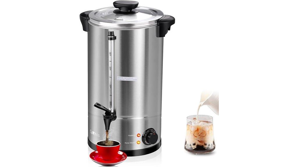 large capacity coffee maker