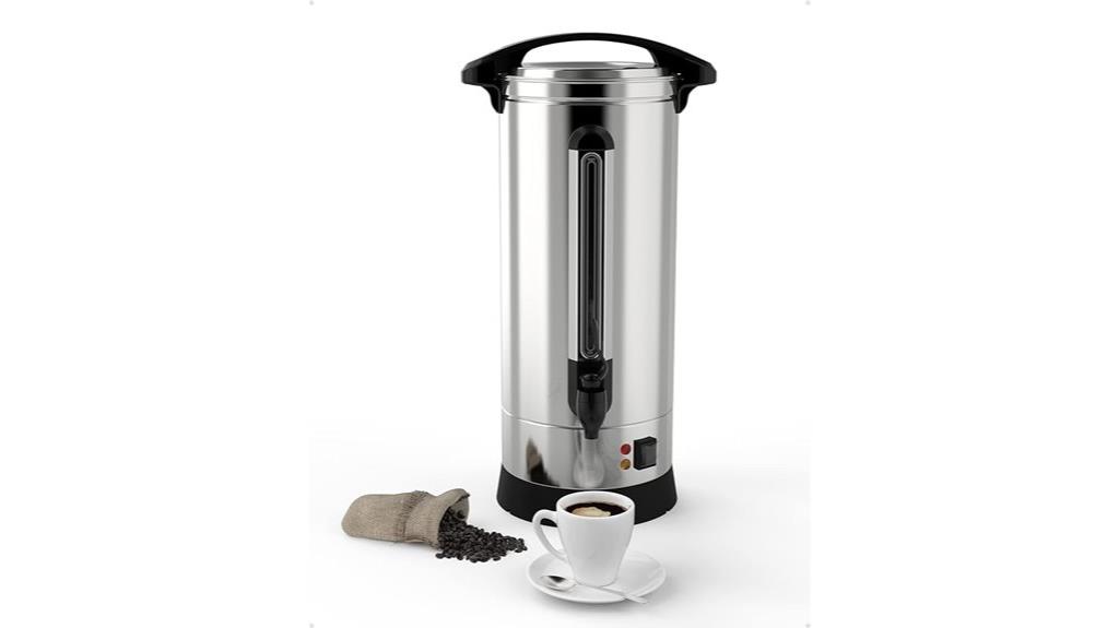 large capacity coffee urn