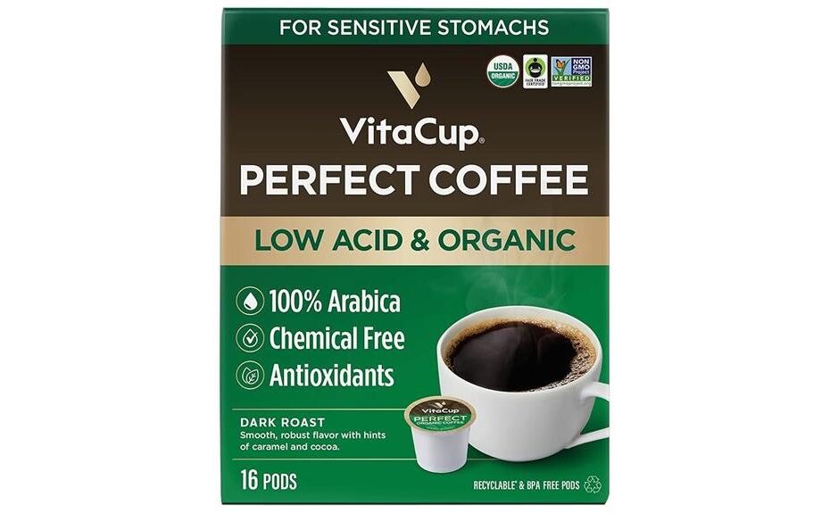 low acid coffee pods