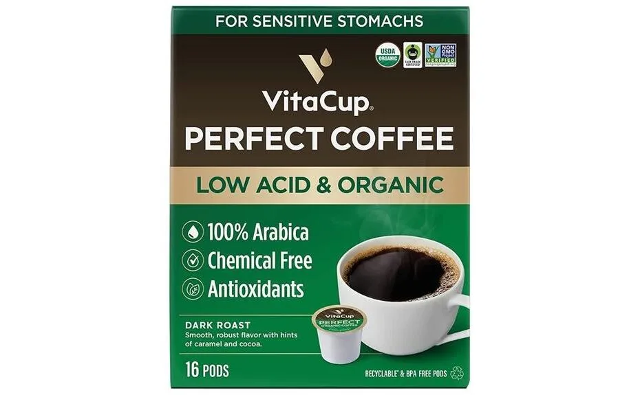 low acid coffee pods