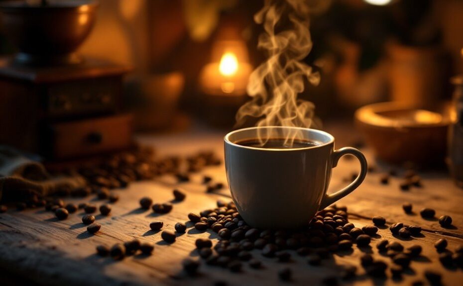 low caffeine evening coffee