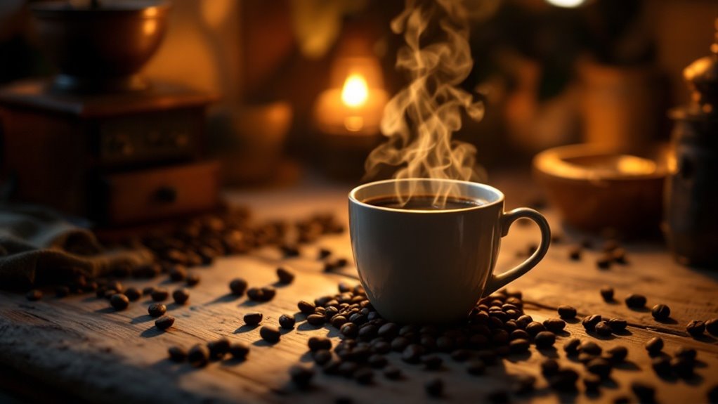 low caffeine evening coffee