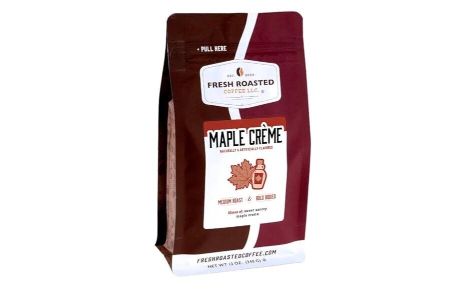 maple infused coffee flavor profile