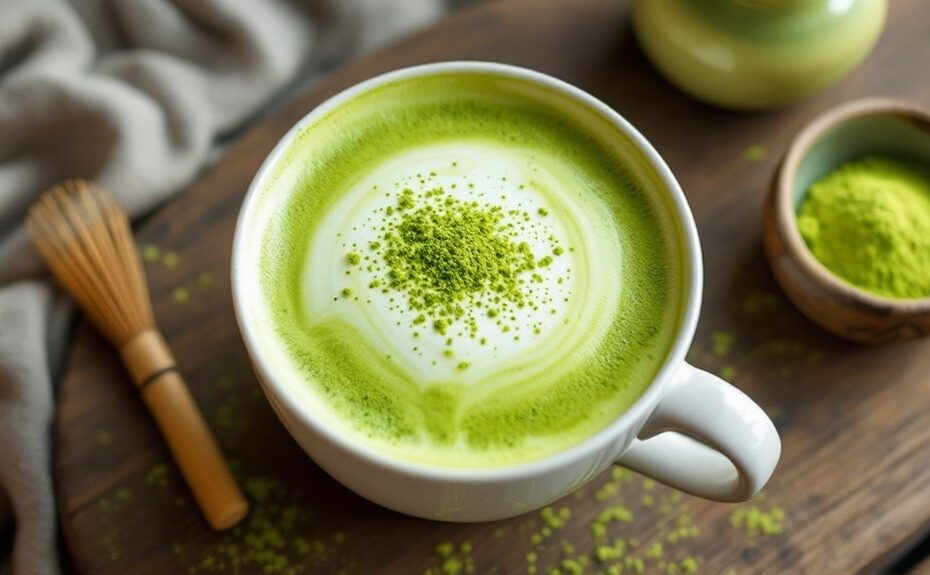 matcha latte home recipe