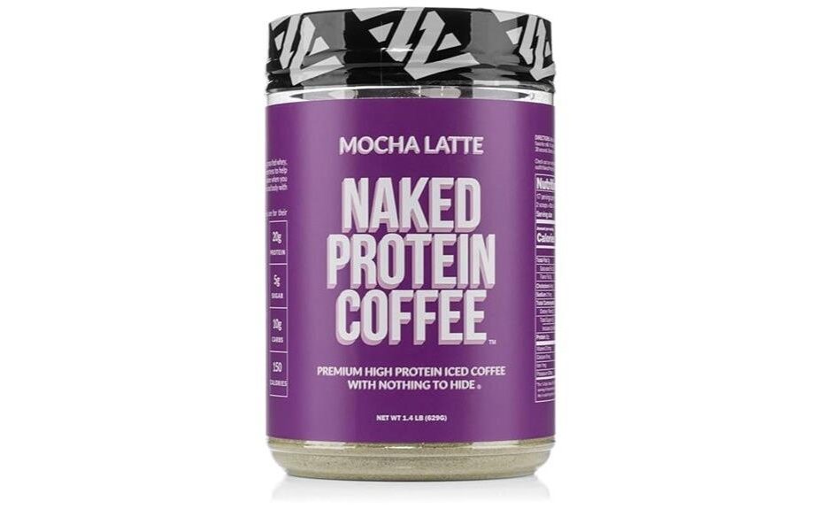 mocha latte protein coffee