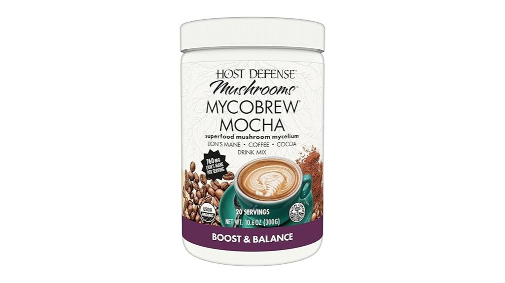mocha mushroom coffee blend