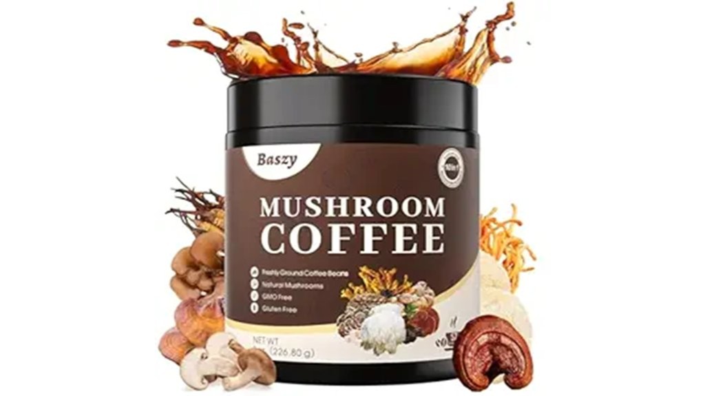 mushroom coffee taste benefits