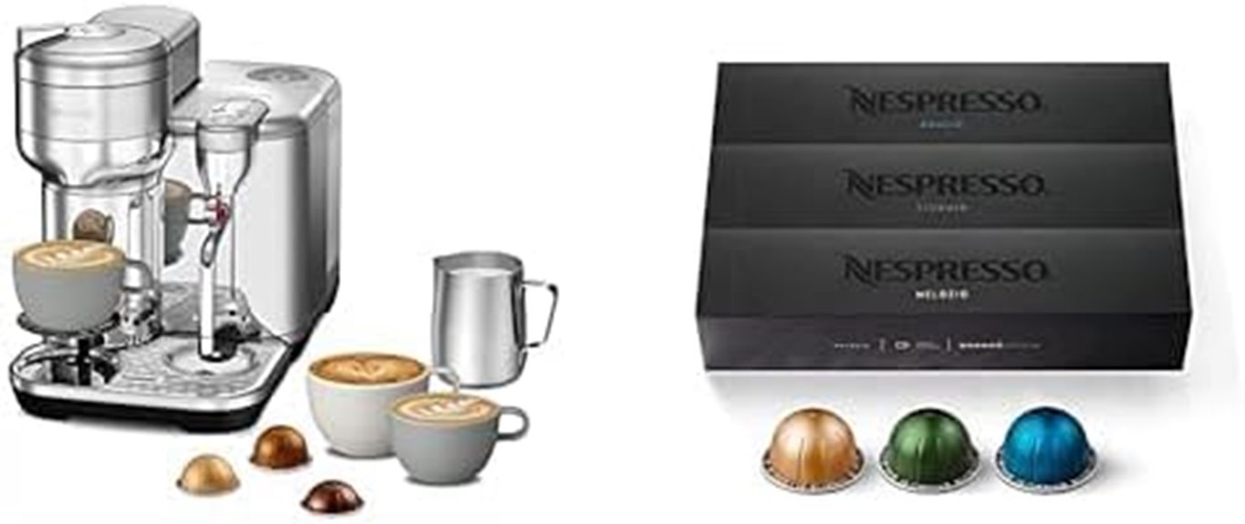 nespresso machine brewing excellence