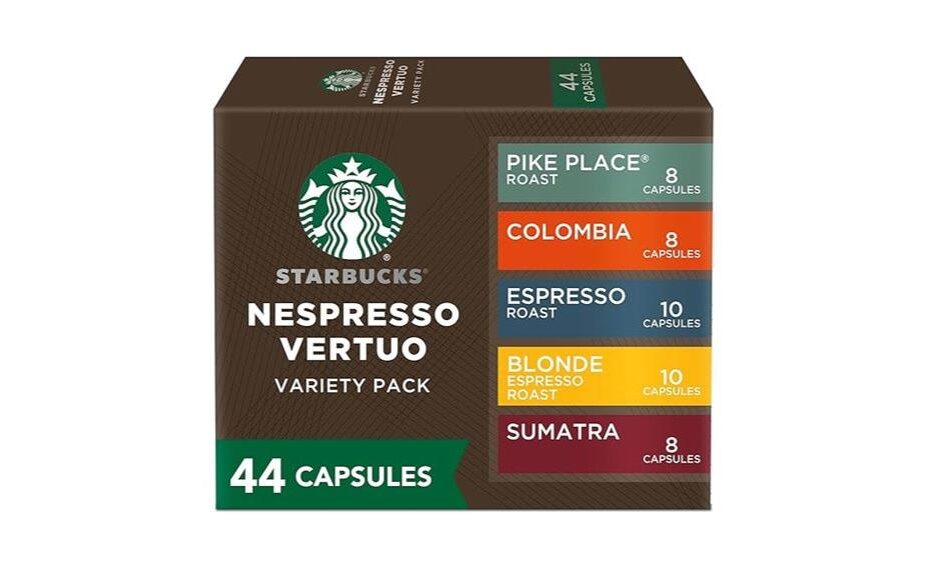 nespresso vertuo coffee variety