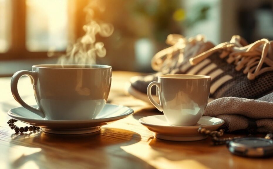 optimal coffee timing workout