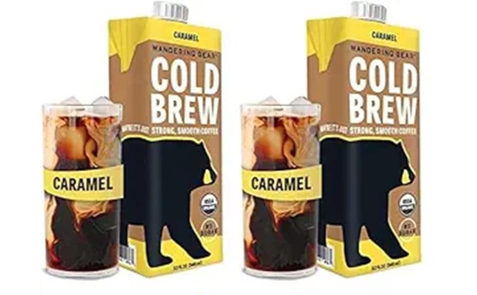 organic caramel cold brew