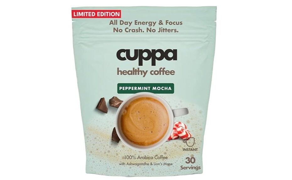 peppermint mocha mushroom coffee