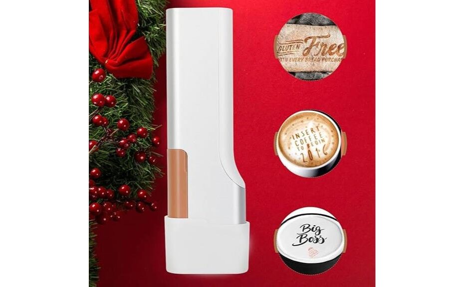portable coffee printing device