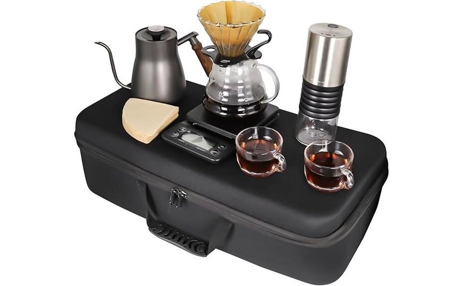 portable outdoor coffee set