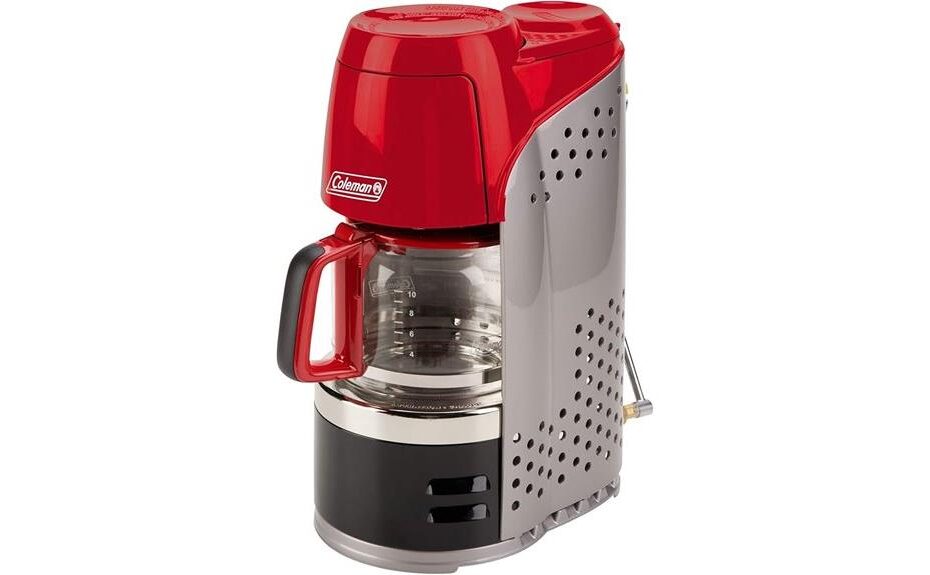 portable propane coffee maker