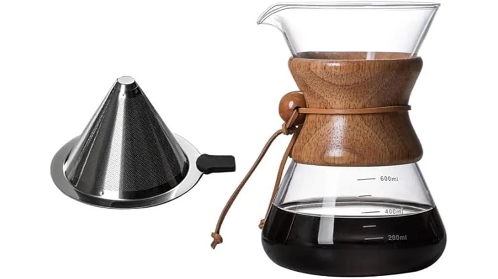 pour over coffee brewing method