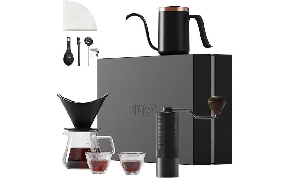 pour over coffee kit