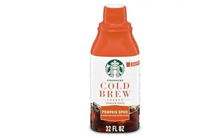 pumpkin spice cold brew