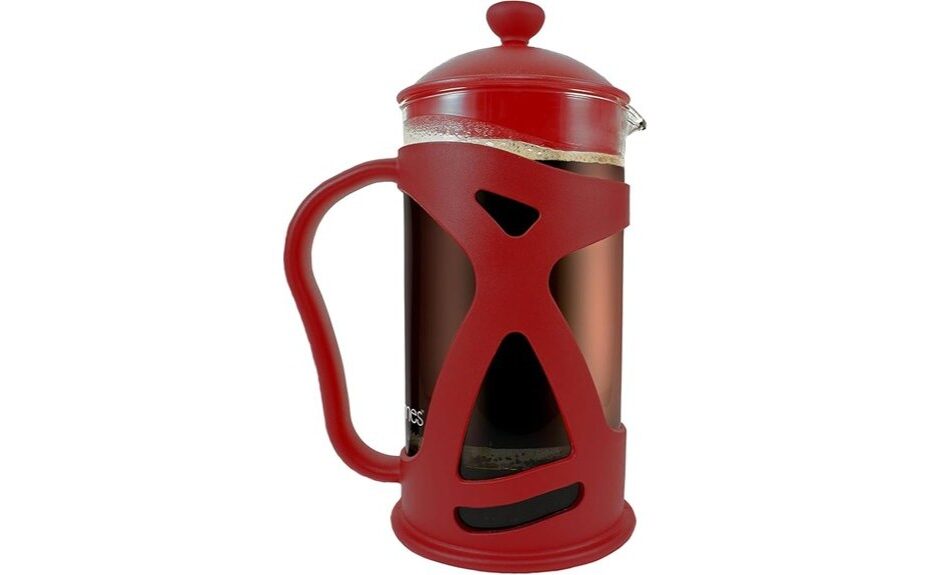 red french press coffee