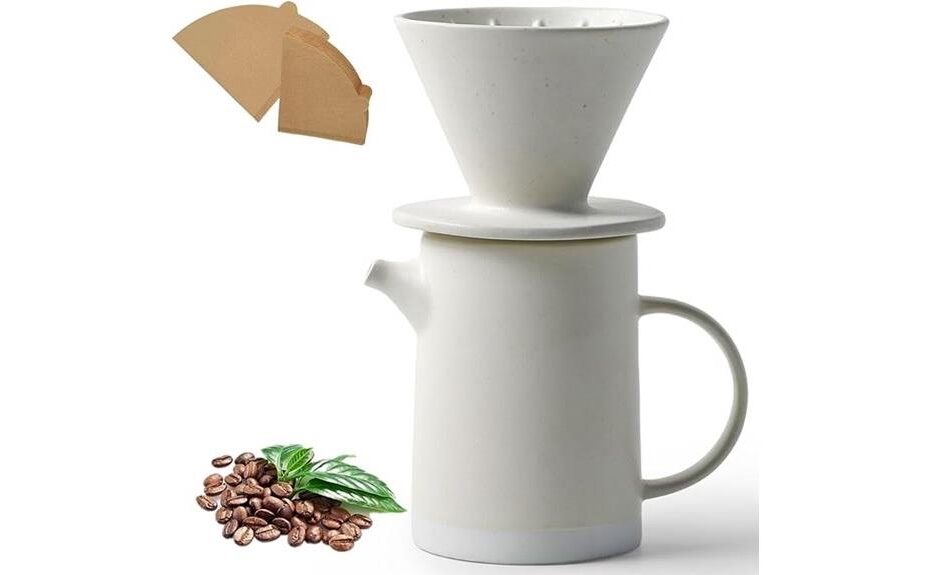 retro coffee brewing device