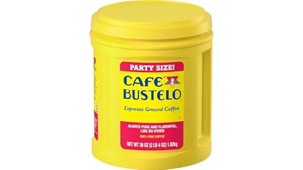 rich bold espresso flavor