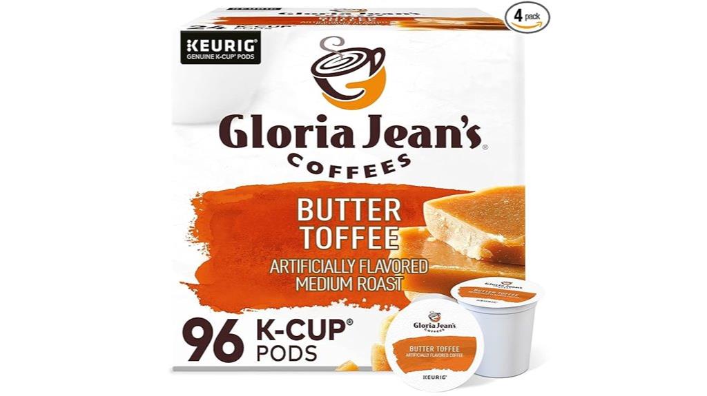 rich buttery toffee flavor