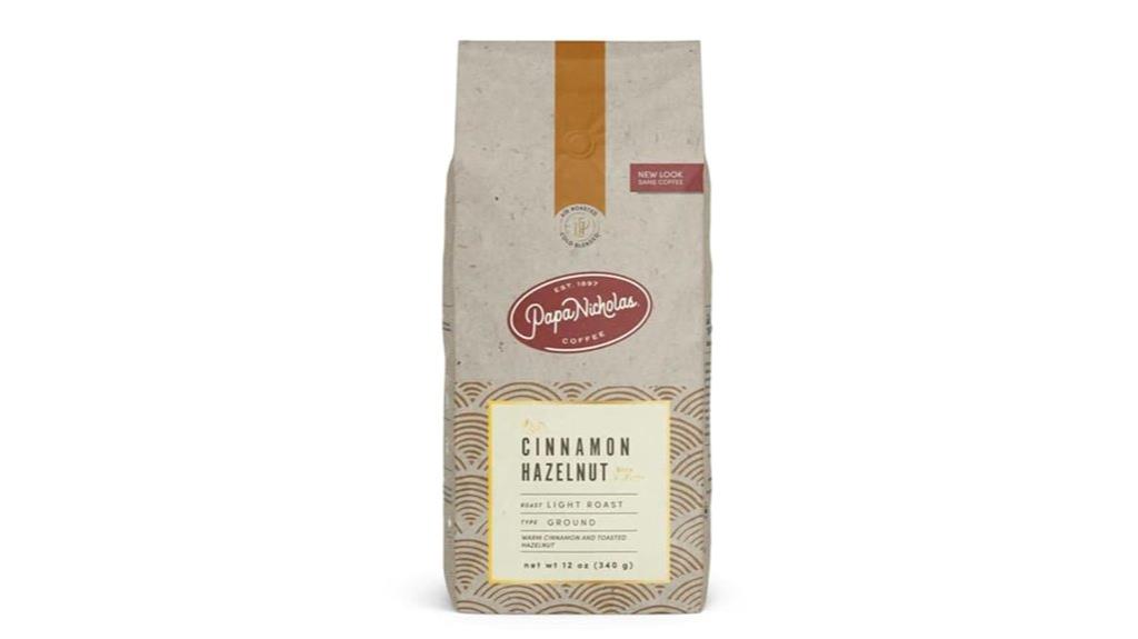 rich cinnamon hazelnut blend