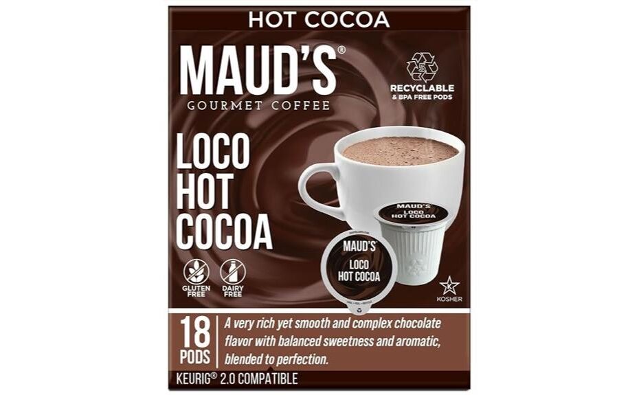 rich dark chocolate flavor