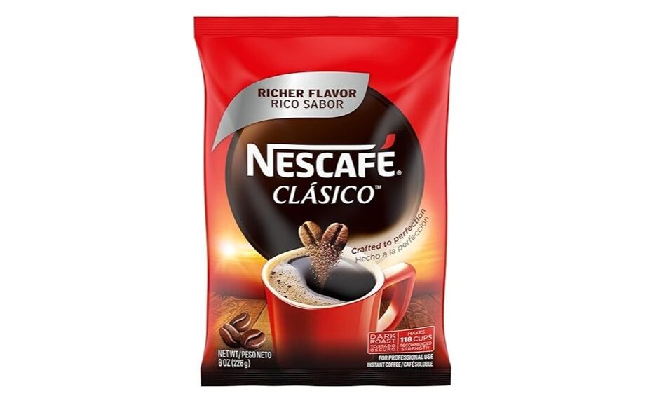 rich dark instant coffee