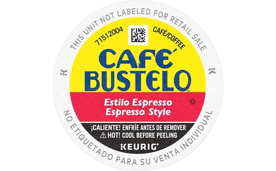 rich espresso k cup pods