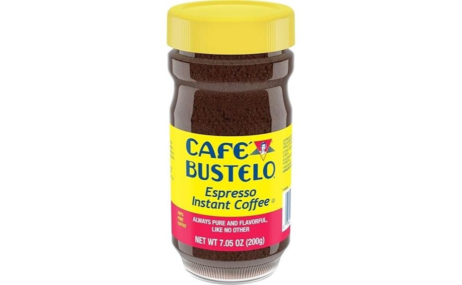 rich instant espresso coffee