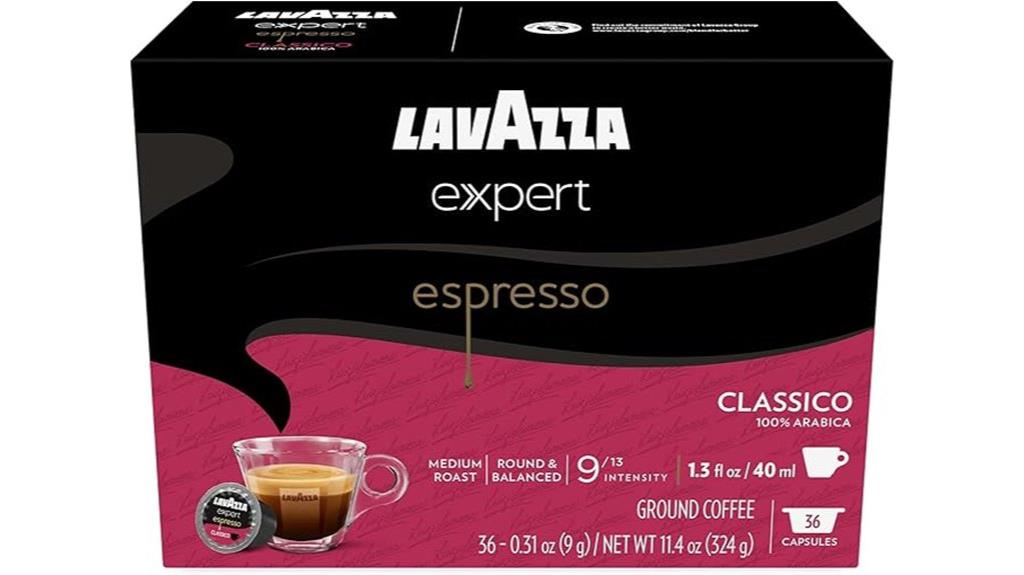 rich italian espresso capsules