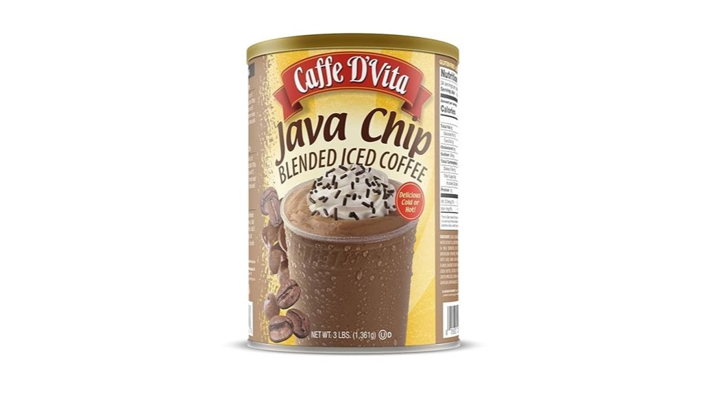 rich java chip flavor