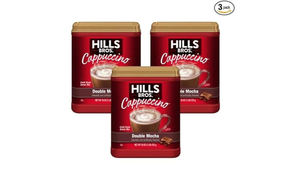 rich mocha cappuccino flavor
