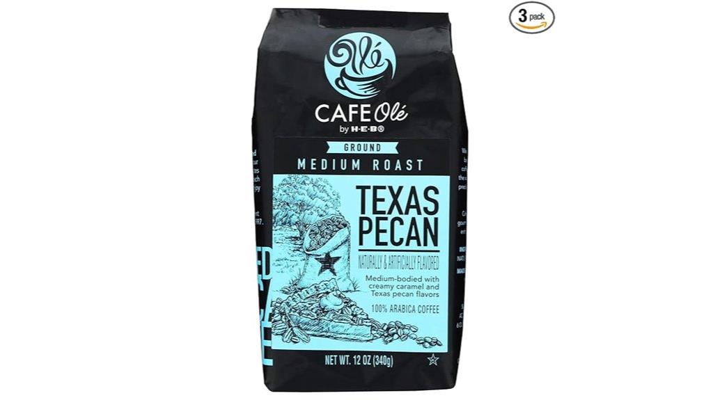 rich pecan coffee flavor