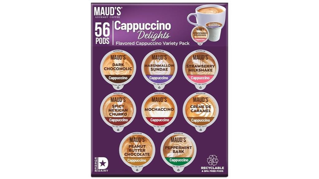 rich smooth coffee pods
