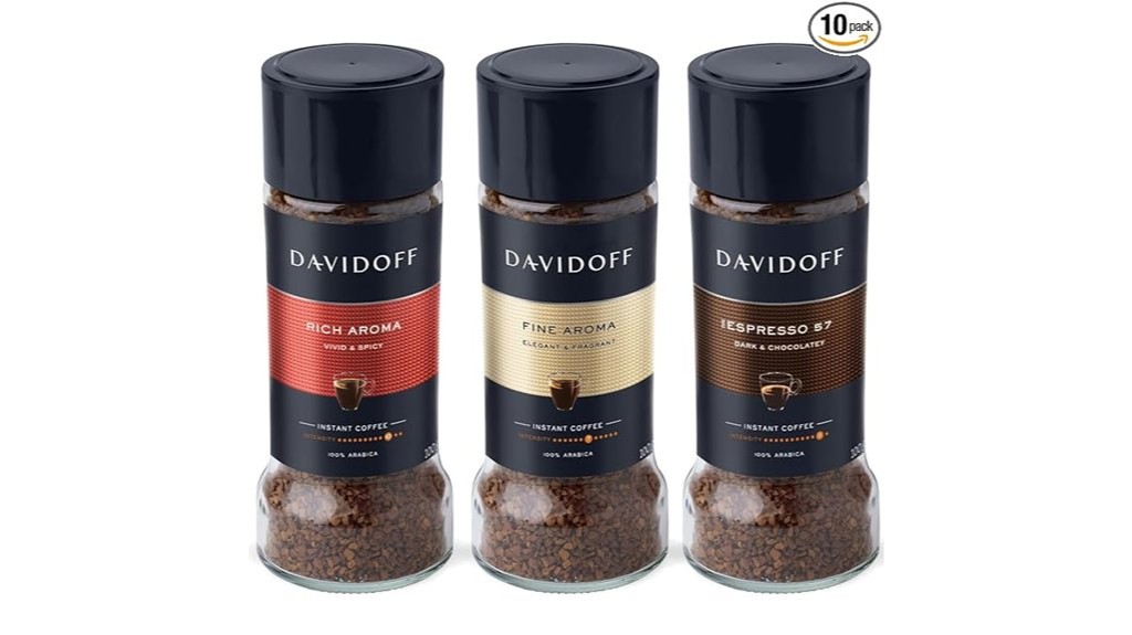 rich smooth coffee trio