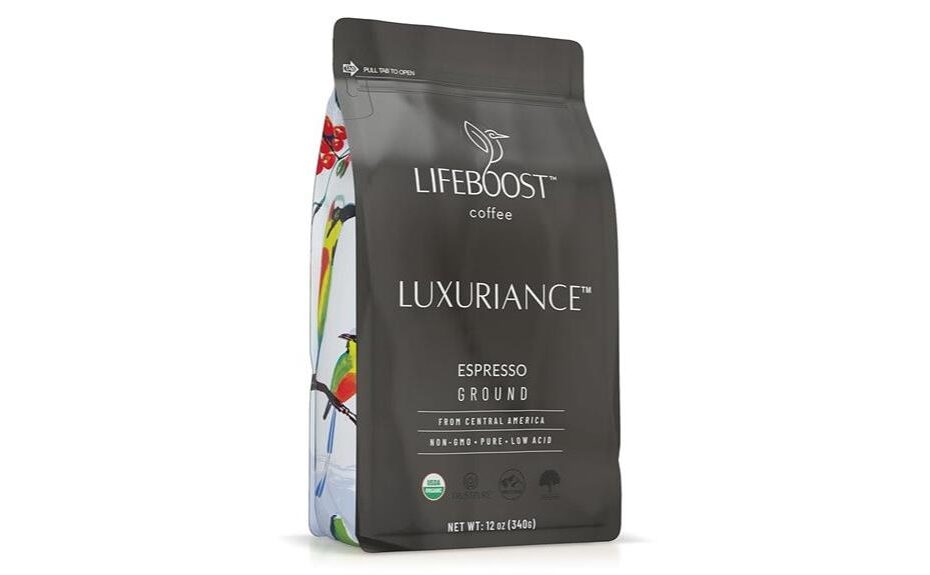 rich smooth organic espresso