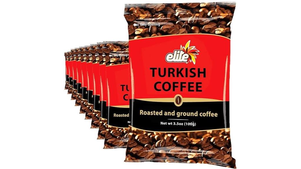 rich turkish coffee flavor