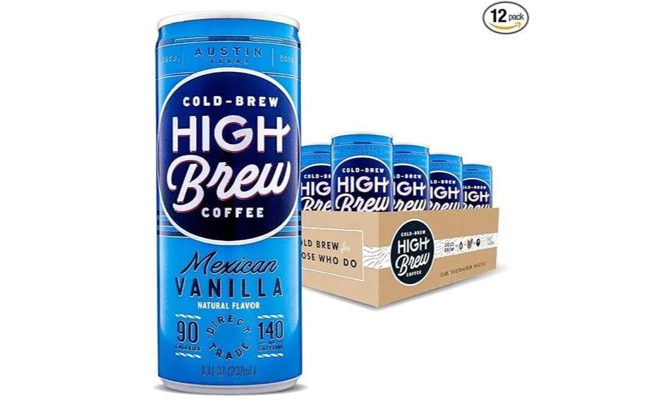 rich vanilla coffee flavor