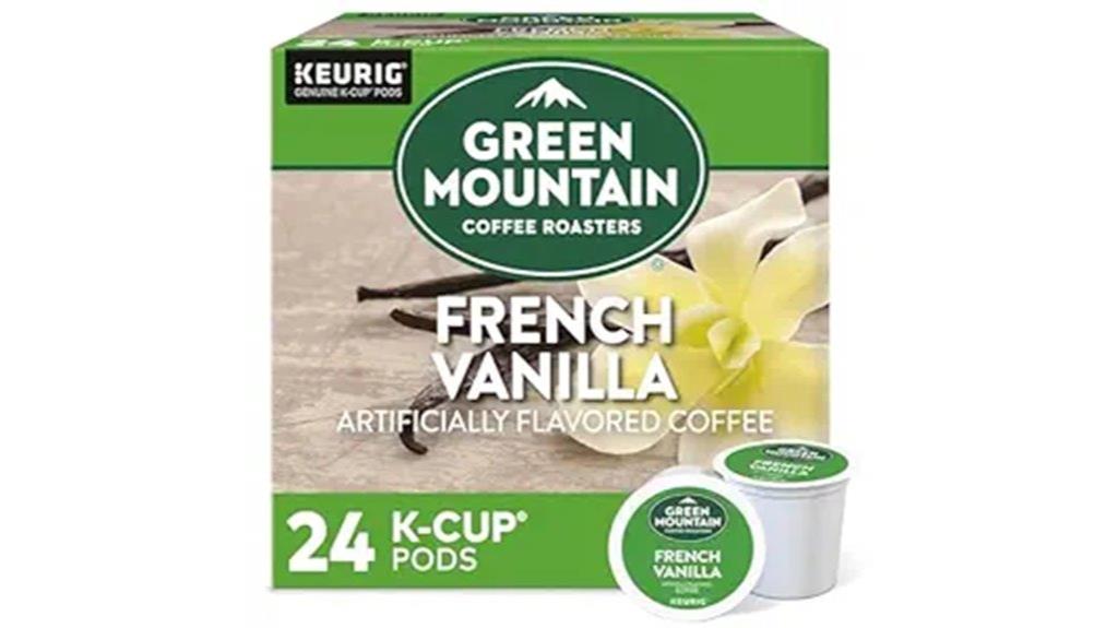 rich vanilla coffee flavor