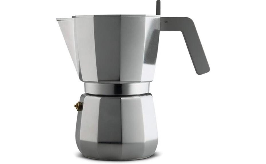 sleek efficient coffee maker