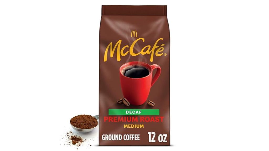 smooth decaf coffee flavor