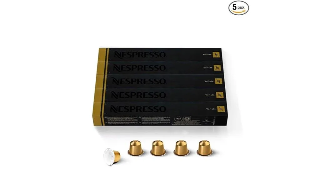 smooth fruity espresso capsules
