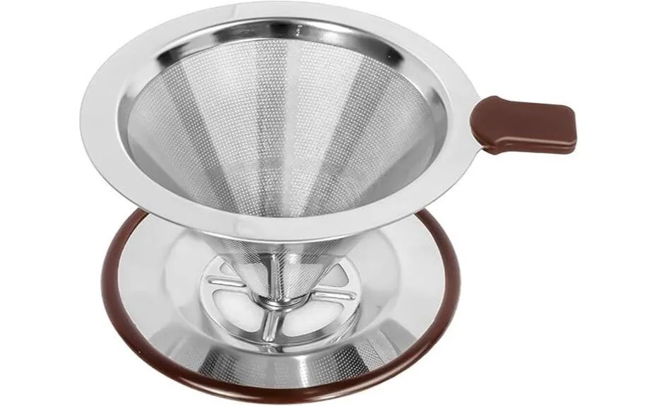stainless steel coffee dripper
