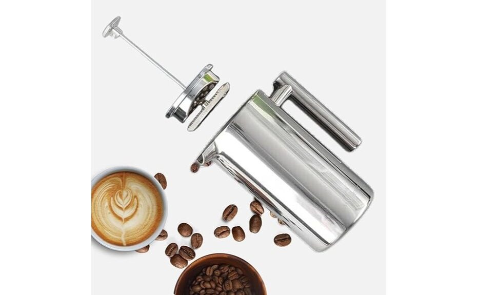 stainless steel coffee maker