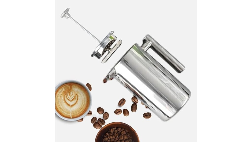 stainless steel coffee maker
