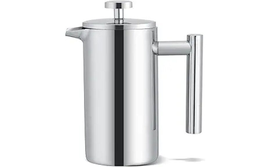 stainless steel coffee maker